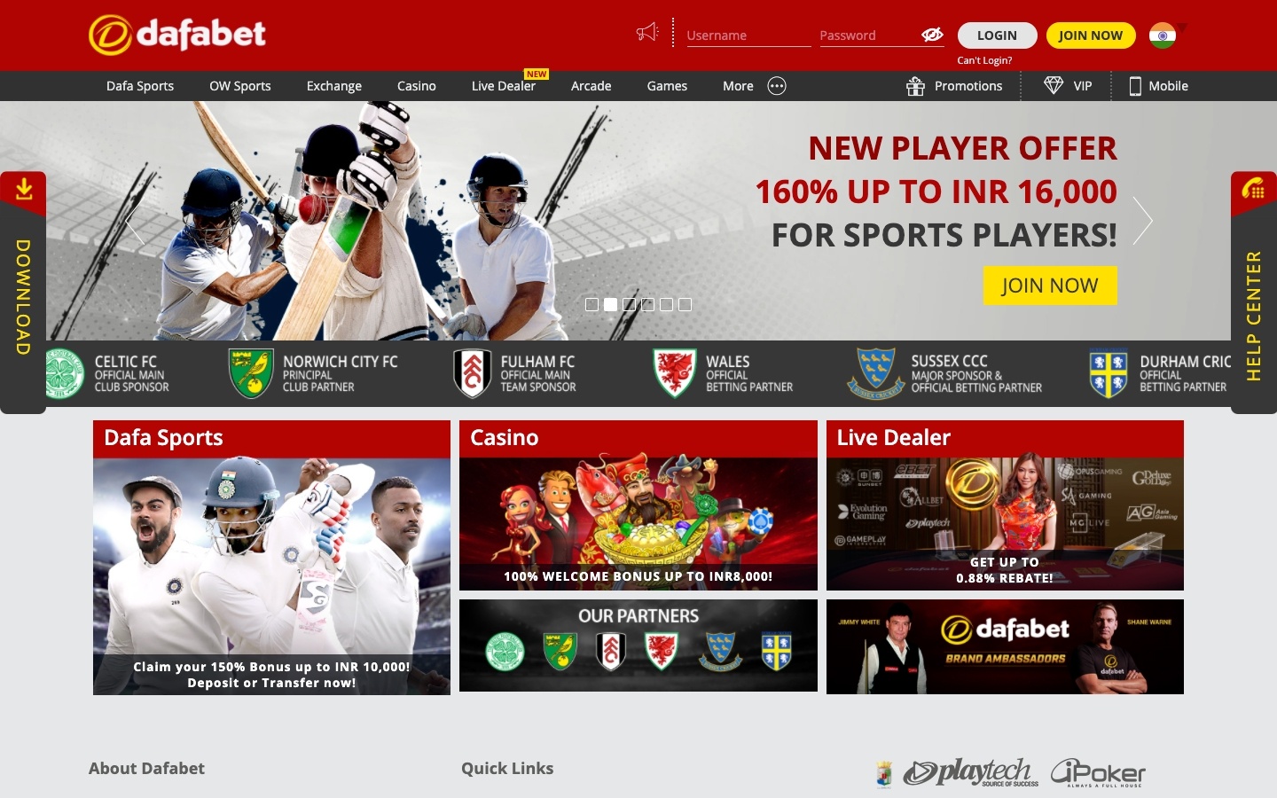 Play Your Way To Big Rewards At Dafabet, The Premier Casino Site In India